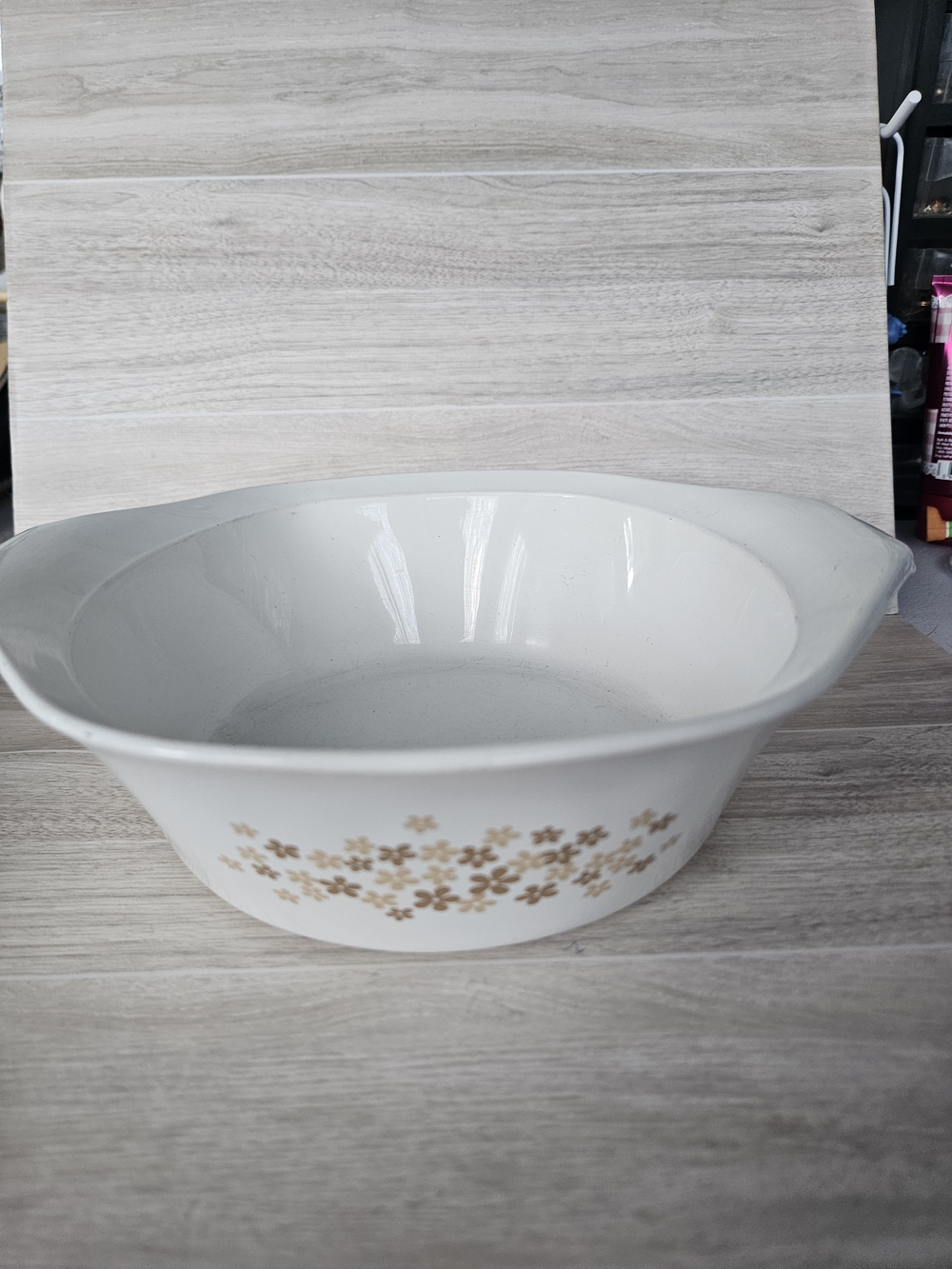 Libbey White Porcelain Dish